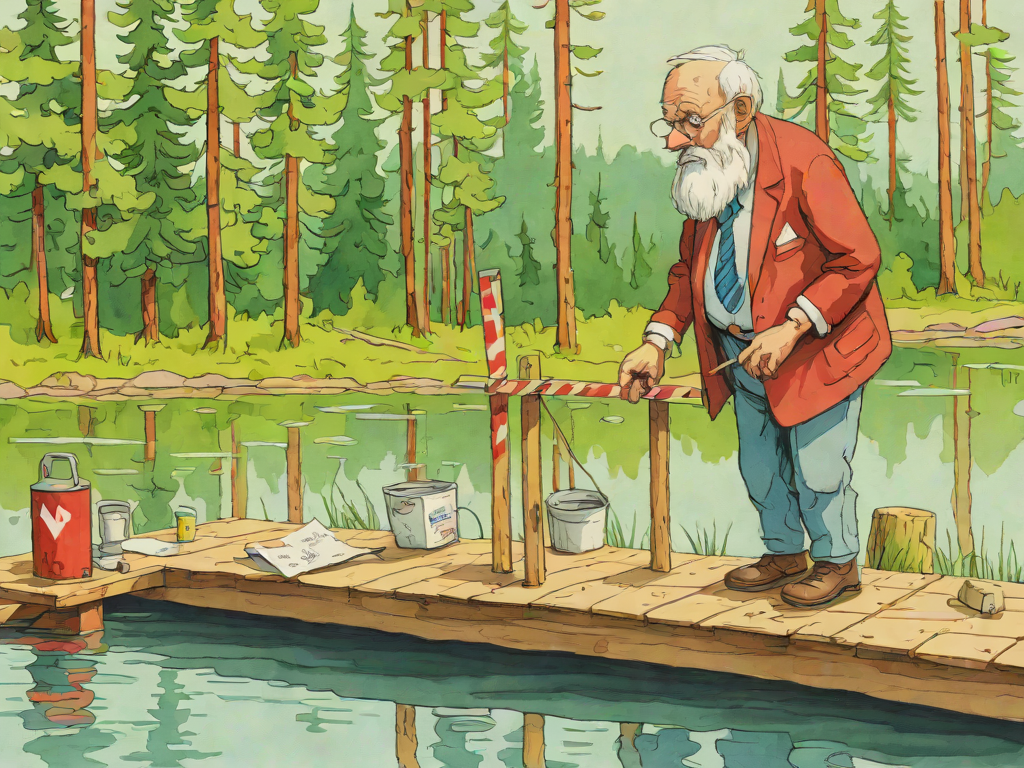 Bryggan som måste rivas